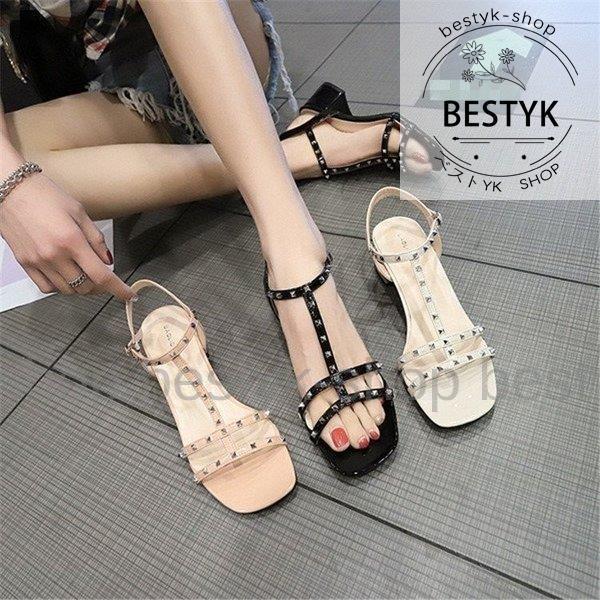 パーティーサンダル レディース 太ヒール エナメル ストラップ付き 春夏 サンダル チャンキーヒール 歩きやすい ヒールサンダル 二次会 発表会 6fgdrmvef5 レディースファッション Centralcampo Com Br