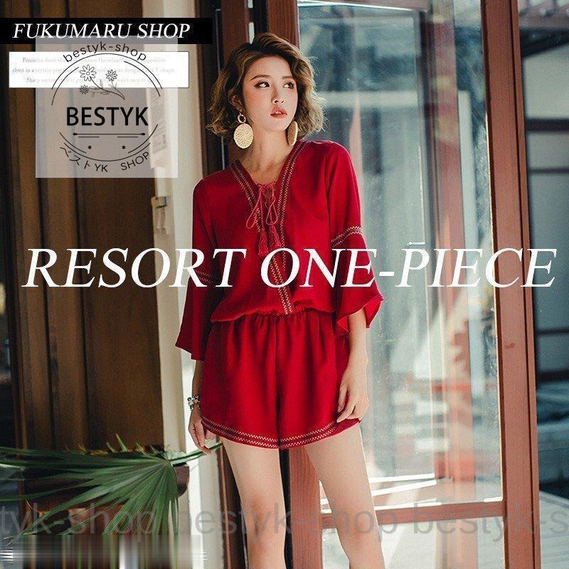 リゾート オールインワン オールインワン リゾート ファッション レディース オールインワン ファッション レディース 春 オールインワン ハイウエスト B0414 Fmx1074 夏 ベストyk Shop オールインワン 数量限定