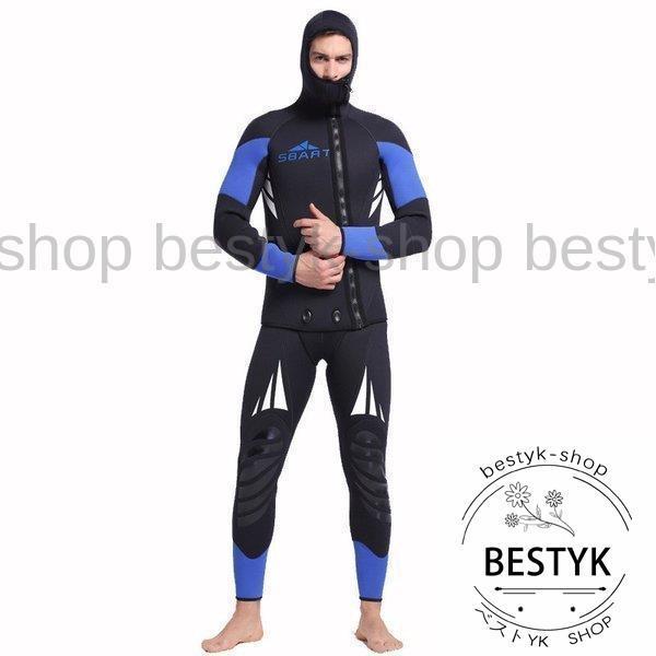 ウェットスーツ ィッシング ダイビング ウエットスーツ 5mm 2ピース ウェットスーツ メンズ 大人用 男性用 スキンダイビング ウェットスーツ スキンダイビング Q1180545554(10865円)