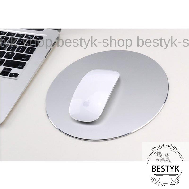 マウスパッド 金属製 アルミニウム合金 円形 ラウンド型 男性 女性 パソコン PC 周辺機器 薄型 スリム おしゃれ スタイリッシュ 高級感 上品  :bfb-mizk333:ベストYK・SHOP 通販 