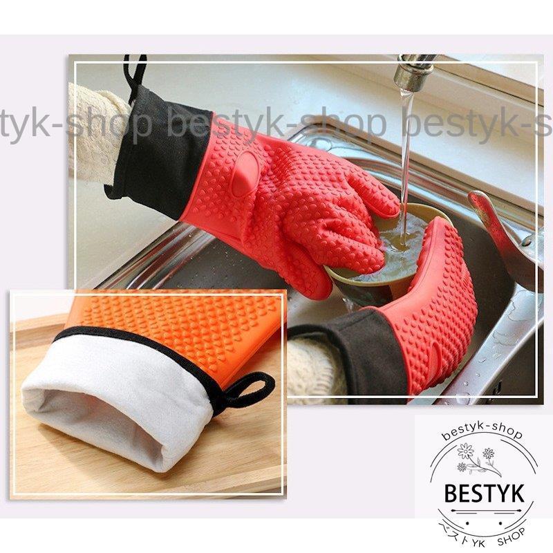 100%品質保証! キッチンミトン 鍋つかみ ブルー系花柄① econet.bi