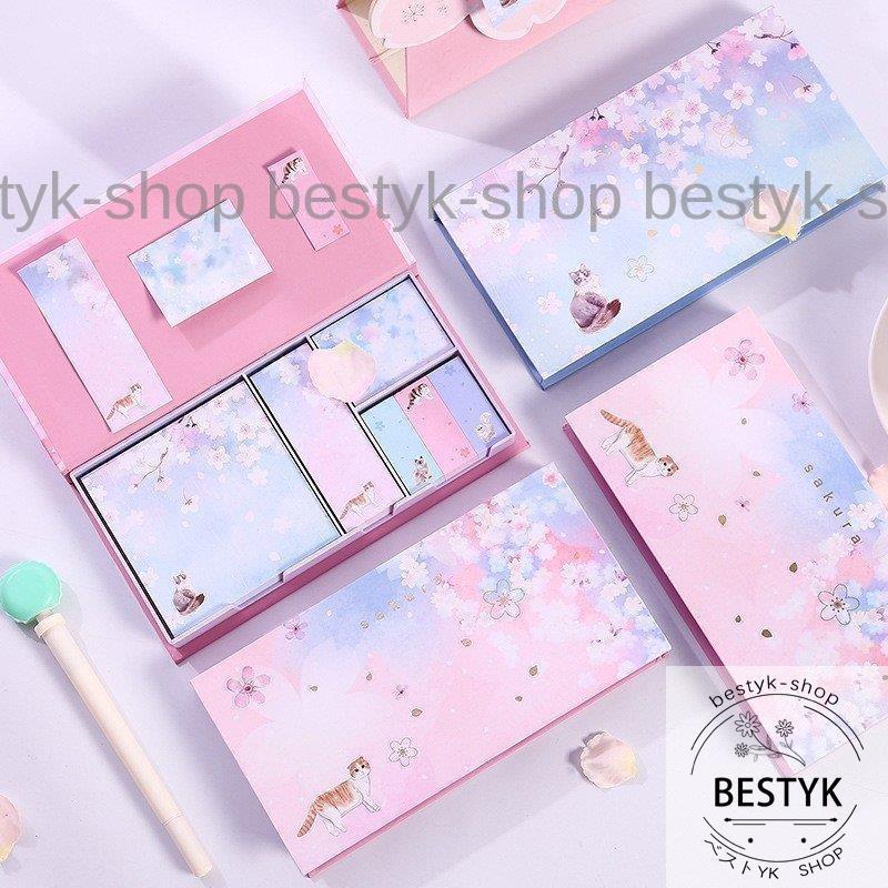 付箋紙 ふせん 6個セット 文具 文房具 事務用品 メモ 桜 花 フラワー ネコ 猫 ピンク ブルー パープル かわいい おしゃれ 筆記具 ステーショ Bfb Mizk475 ベストyk Shop 通販 Yahoo ショッピング