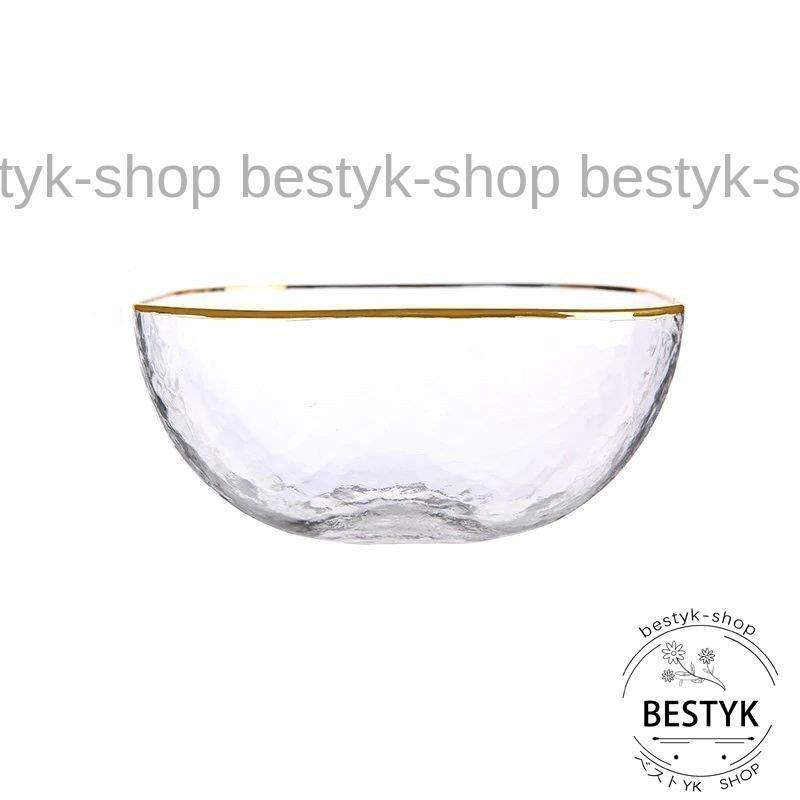 ミキシングボウル 食器用品ゴールドインレイガラスボウルデザートボウルアイスクリームボール香料ボウルデザートの装飾 サラダボウルサービングボウル Color Diameter : inch 4.5 B, ミキシングボウル 食器用品ゴールドインレイガラスボウルデザートボウルアイスクリームボール香料ボウルデザートの装飾 サラダボウルサービングボウル Color Diameter : inch 4.5 B,