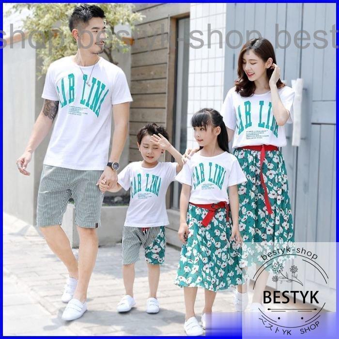 親子服 ビーチ 上下セット ｔシャツ ワンピース 家族服 親子ペアルック 親子コーデ セットアップ おしゃれ カジュアルウェアハワイ風 夏 Bgh Kaqz5 ベストyk Shop 通販 Yahoo ショッピング