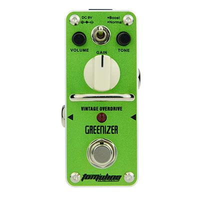 green line オーバードライブエフェクター AGR-3 / GREENIZER ビンテージ・チューブの様なオーバードライブ Tom's
