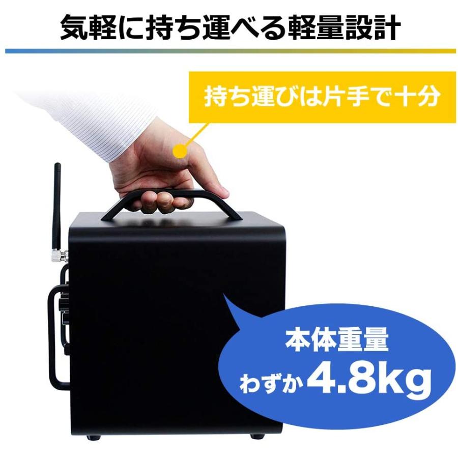 BWPA-40W (ワイヤレスマイク2本/スピーカースタンド/キャリングケース付属)/ワイヤレスポータブルPAセット 40W チャンネル切替対応モデル/ BELCAT｜beta-music｜05