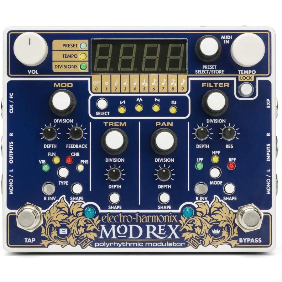 MOD REX Polyrhythmic modulator / ElectroHarmonix/エレクトロ・ハーモニクス 【エフェクター