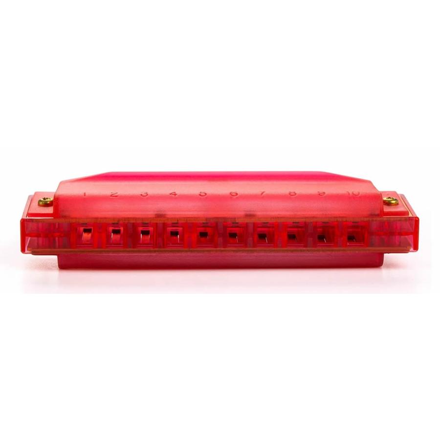 TRANSLUCENT HARP / RD:レッド キー:C カラーハープ【その他 TRANSLUCENT HARP / RD:レッド キー:C カラーハープ【その他