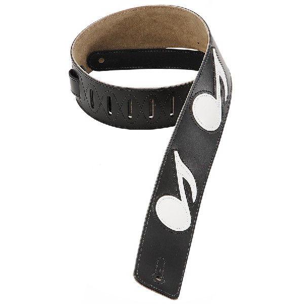 DM4-BLK/Black/Leather Strap Christian 　Levy's／レビース【ストラップ】｜beta-music