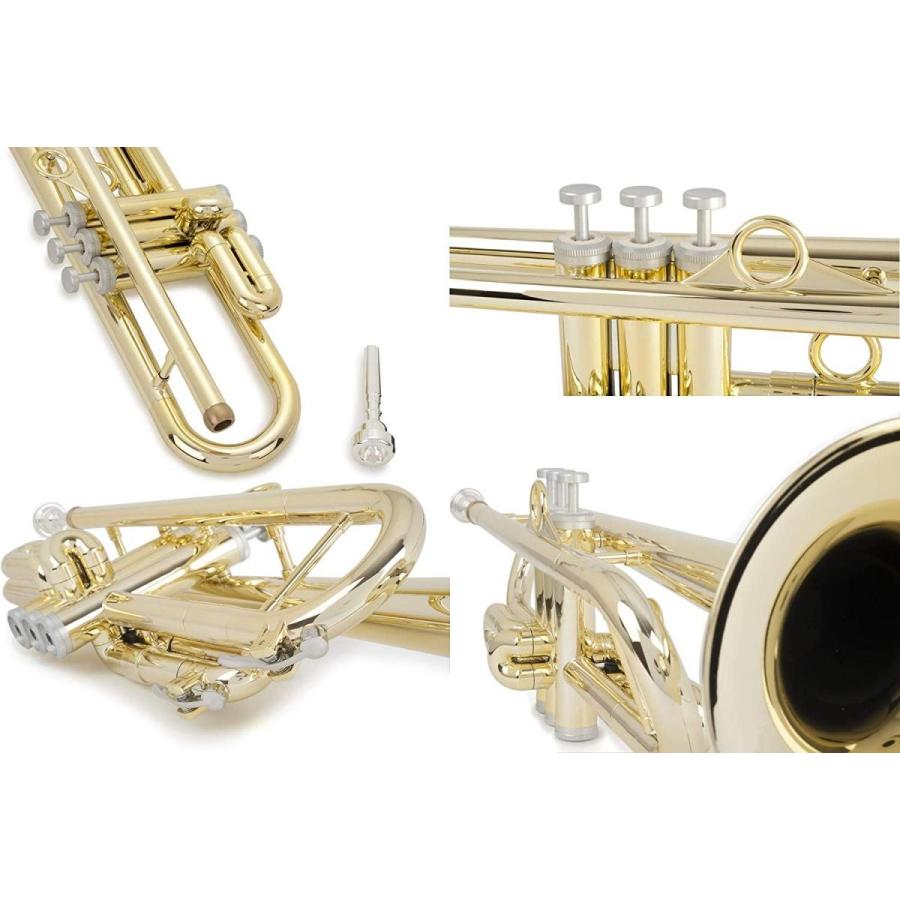 Pinstruments Ptrumpet Hytechシリーズ Ptrumpet1htg Gold プラスチック製トランペット 22年のクリスマス