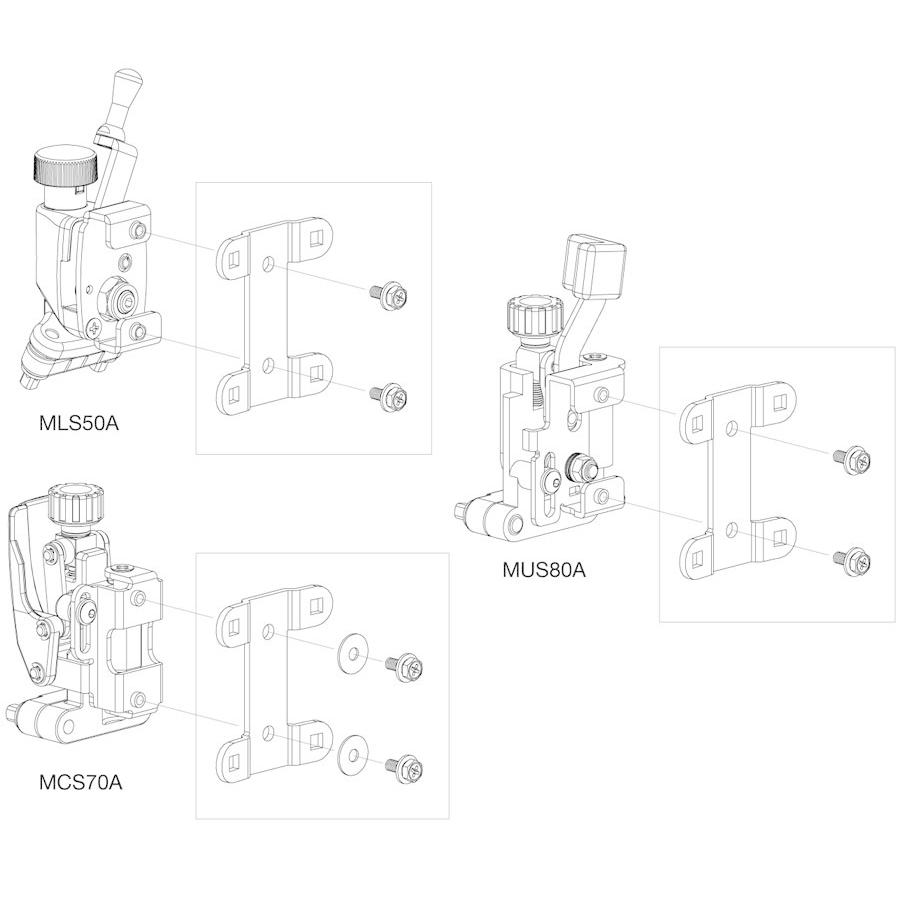 TAMA MCS50-70 / MCS50A用 変換アダプター / TAMA（タマ）/ ドラム