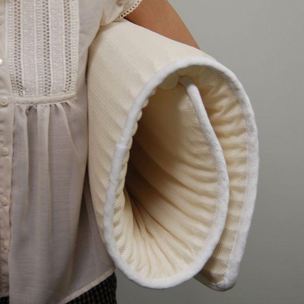 ポータブルエアーマット(イスサイズ) 45×110 マットレス エアマット コンパクト 体圧分散 ムレ防止  折りたたみ 軽量 軽い 通気性 洗える 丸洗い 快適 | ブランド登録なし | 06