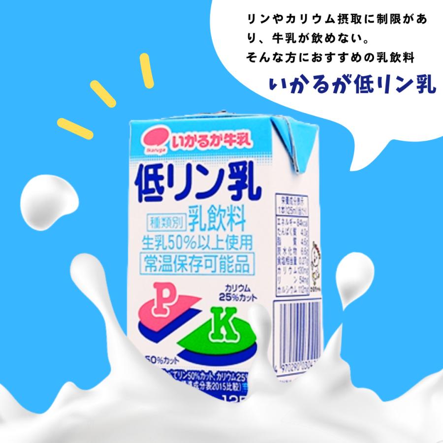 低リン乳 125ml×24本入り 低リンミルク 低カリウム いかるが牛乳 | ブランド登録なし | 02