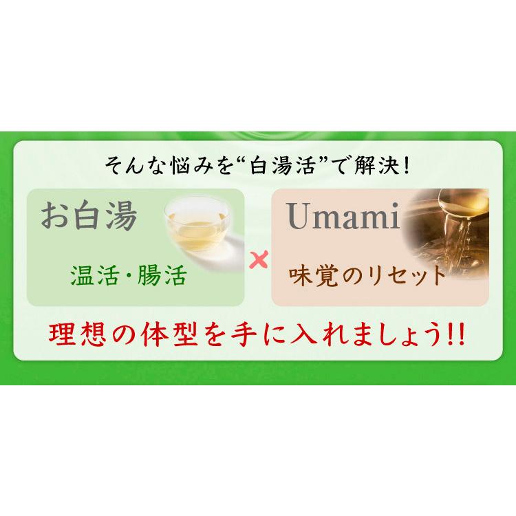 白湯 さゆ 健康法 健康生活  健康スープ 味覚 リセット 腸活 温括 お白湯 Umami Aji 粉末 200g 白湯 さゆ 出汁 だし ダイエットスープ 具なしスープ |  | 04