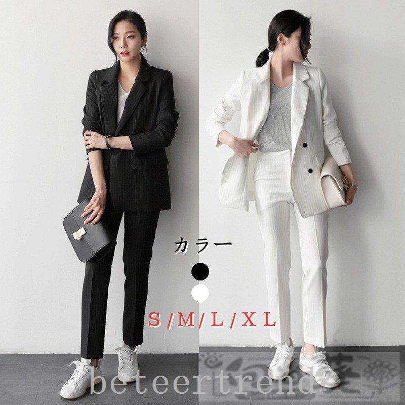 人気ブランドの新作 スーツ卒業式服セレモニースーツパンツスーツママセットアップレディース秋冬おしゃれ入園式入学式卒園式フォーマル通勤ol パンツスーツ カラー ブラック Www Dancamacae Com Br