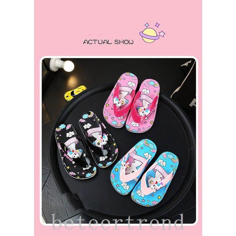 キッズビーチサンダルトングタイプスリッパバススリッパシャワーサンダルトングサンダル子供用サンダル春用滑り止めルームシューズ小学生通園 気質アップ