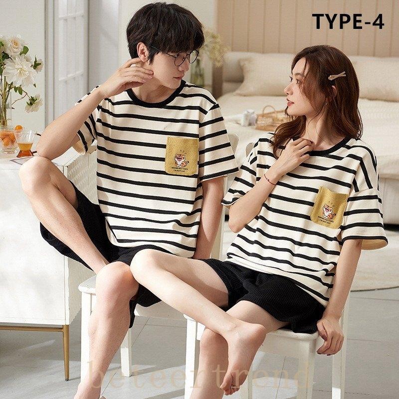 人気ブランド新作豊富 下着 靴下 部屋着 パジャマカップル上下セット春夏秋半袖ペアルックカップ パジャマペアペアルックカップルルームウェア上下セット春秋半袖綿大きいサイズ寝巻きレディース夏メンズプレゼント可愛い部屋着 単品売り Www Threeriversofs Com