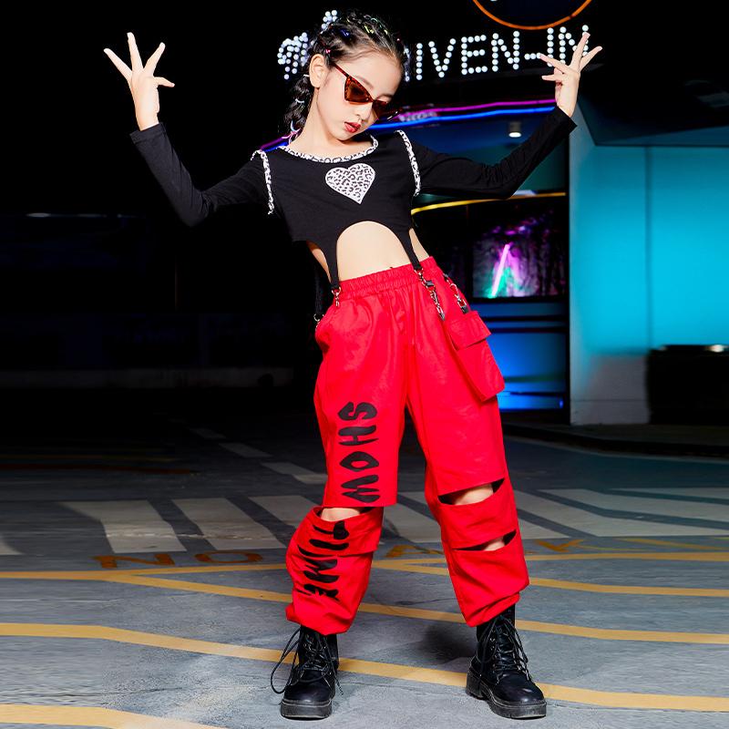 キッズダンス衣装 韓国 チアダンス衣装 黒 トップス 赤 パンツ 練習着 ヒップホップ Hiphop ステージ衣装 子供 派手 ジャズダンス 21sdxz59 Bethel Sanei 通販 Yahoo ショッピング