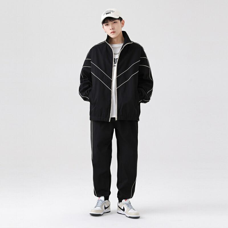 セットアップ ジャージ メンズ ジャケット カップル 春 秋 ストリート