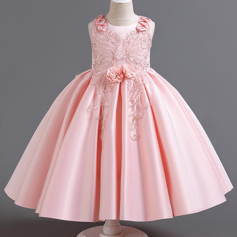 BeBe 140cm ドレス　発表会　セレモニー ロングドレス 子供ドレス 発表会 ピアノ フォーマル 卒業式 演奏会