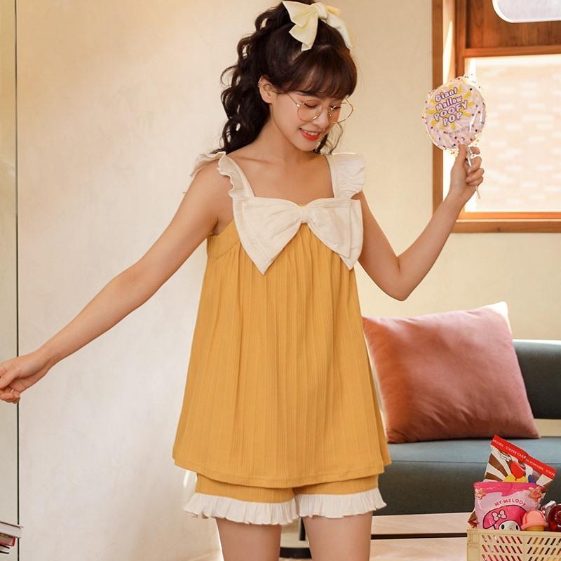 パジャマ レディース ワンピース ルームウェア 部屋着 上下セット ルームウェア 夏 部屋着 着痩せ ルームウェア ズボン寝巻き 送料無料 トップ