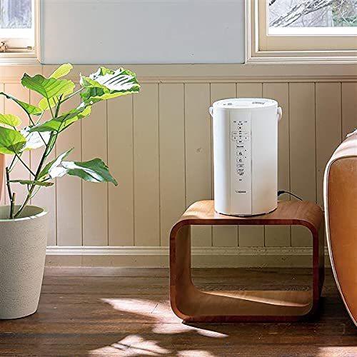 ⭐️美品⭐️ 象印 EE-DC50-WA スチーム式加湿器 象印（ZOJIRUSHI） スチーム式加湿器 (木造8畳/プレハブ13畳) ホワイト