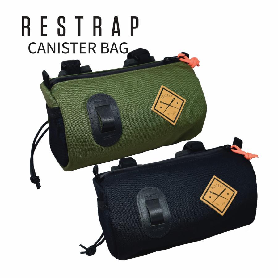 RESTRAP キャニスターバッグ リストラップ CANISTER BAG フロントバッグ 自転車バッグ 即納 BB0244BETTER