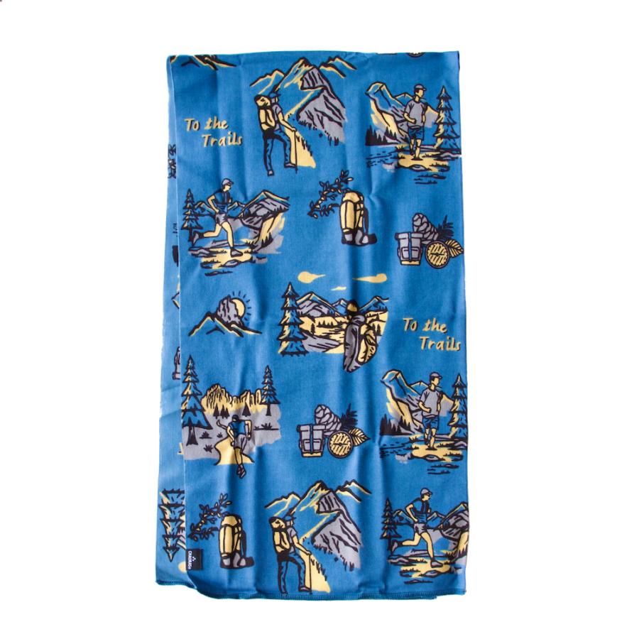 CHAORAS スポーツてぬぐい To the trails チャオラス 手ぬぐい 登山