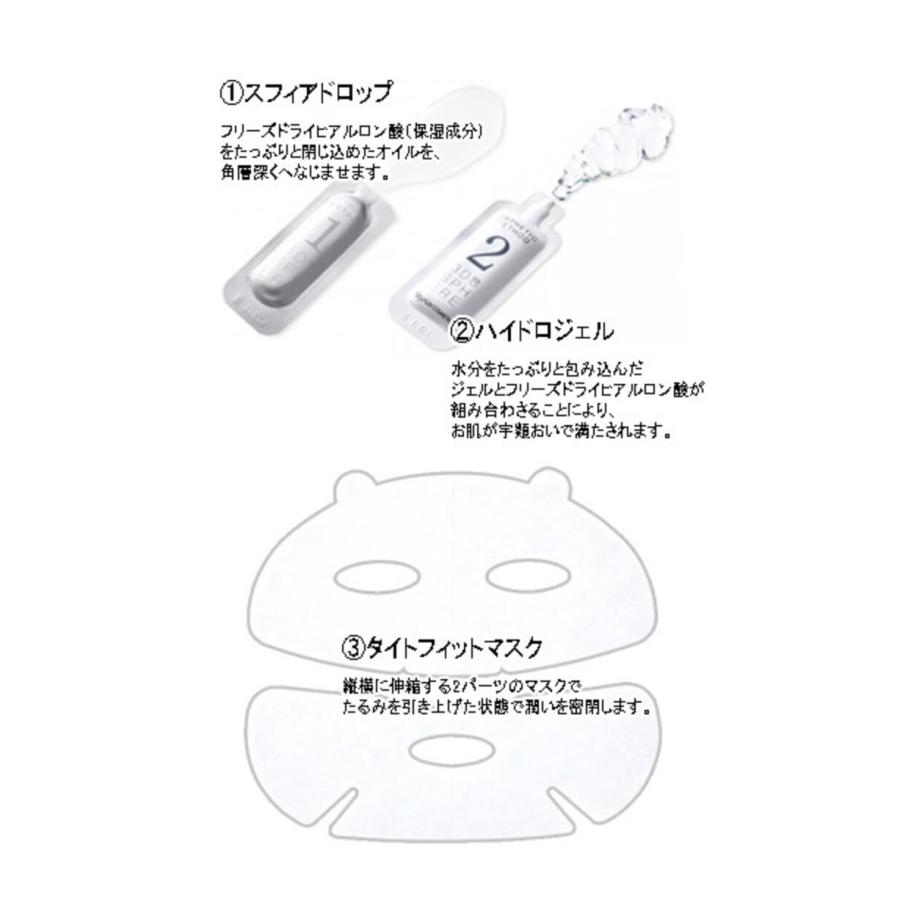 ナリス　3D SPHERE ハイドロジェルシートマスク 正規品】NARISナリス化粧品 3D スフィア WH 「スフィアオイル(薬用