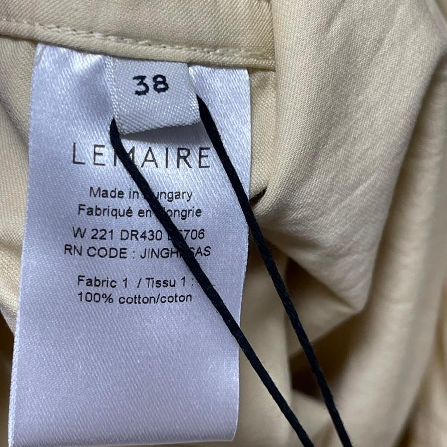 LEMAIRE ルメール 22SS ADJUSTABLE DRESS ボタンアップコットンドレスワンピース｜bettercallbroski｜04