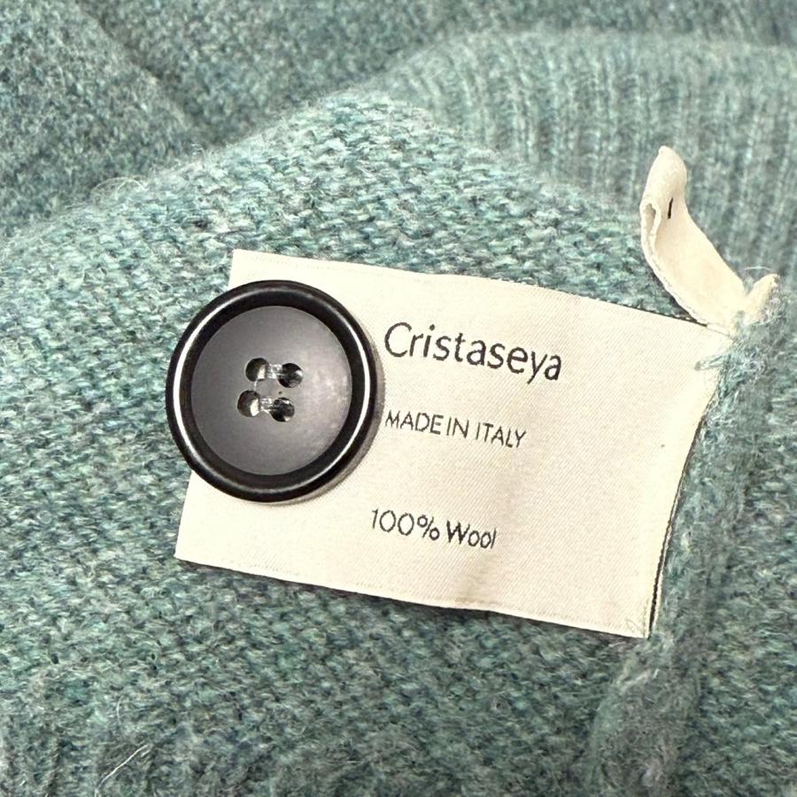 Cristaseya クリスタセヤ Shetland gilet ウールベスト ジレ 24SH-SH