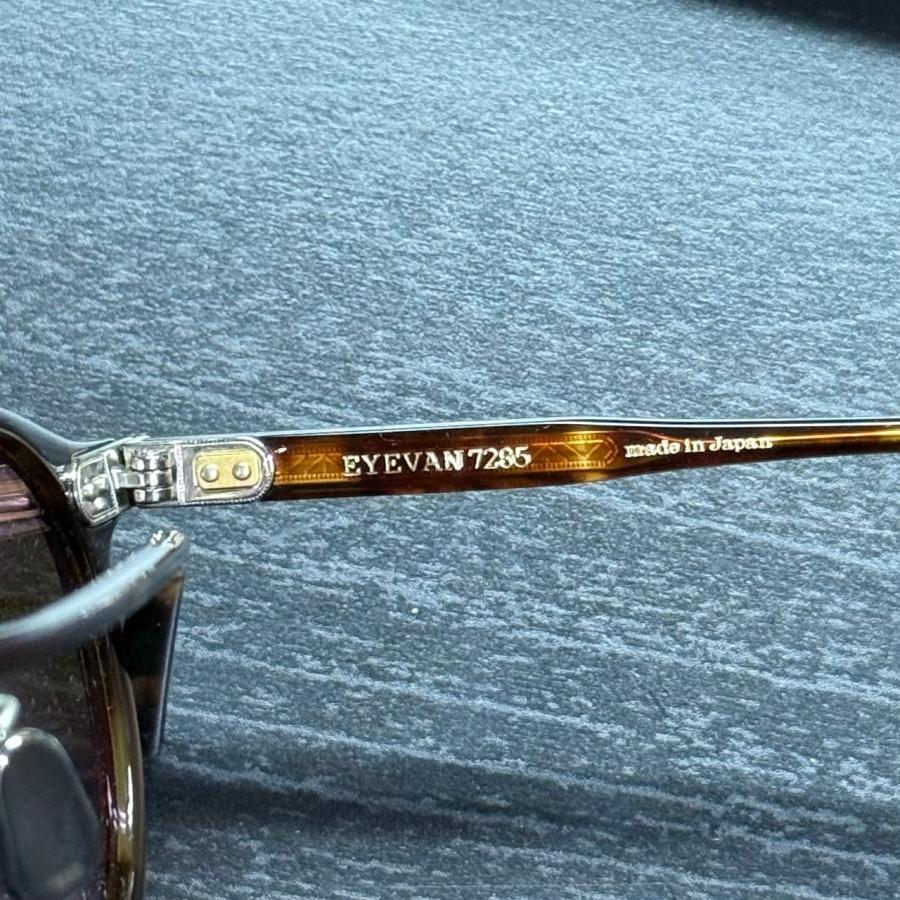 EYEVAN7285 アイヴァン 756 サングラス c301 44□22-145 べっ甲 度入り