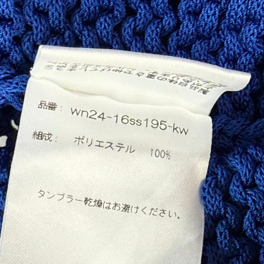 walenode ウェルノード 24SS ボタンレスカーディガン 1 ブルー 15294 walenode ウェルノード 24SS ボタンレスカーディガン 1 ブルー 15294