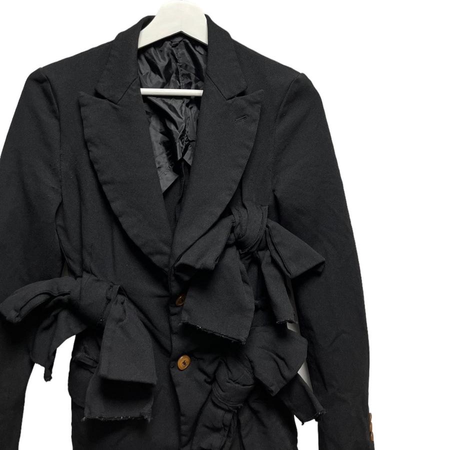 COMME des GARCONS コムデギャルソン 13AW ポリエステル縮絨加工リボン 