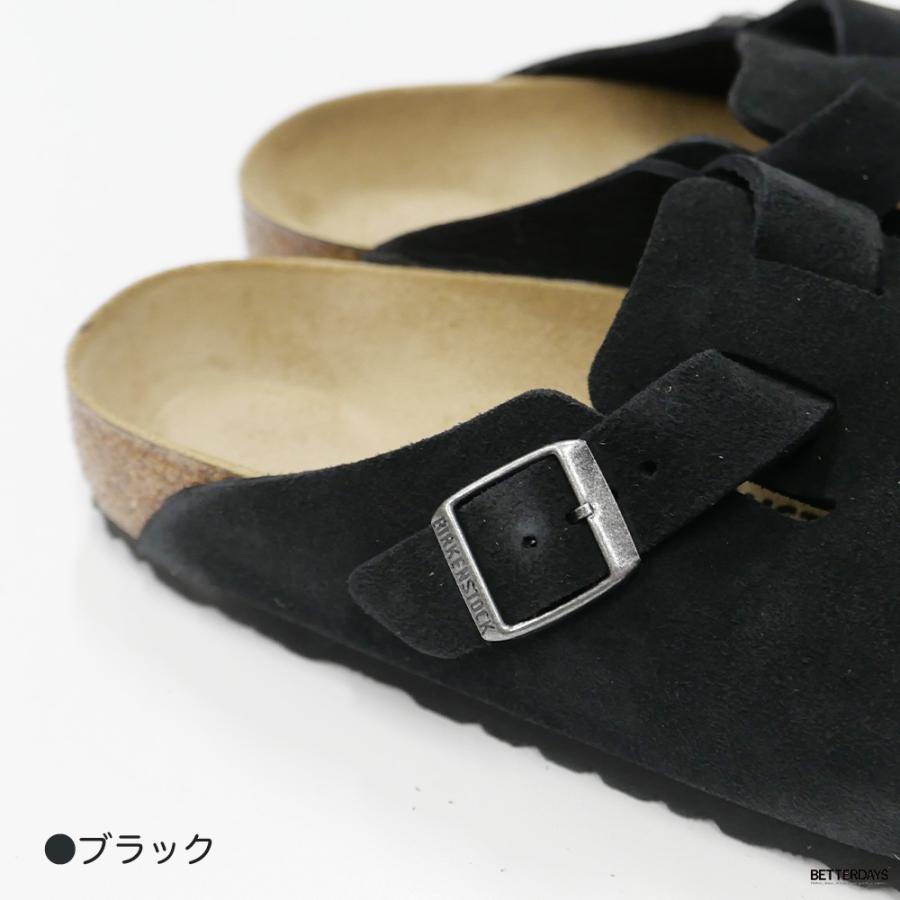 BIRKENSTOCK（ビルケンシュトック） ボストン ベロアレザー メンズ