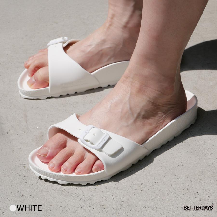 新品☆ビルケンシュトック BIRKENSTOCK MADRID 白 ホワイト サンダル 24cm BIRKENSTOCK（ビルケンシュトック） マドリッド ナロー サンダル