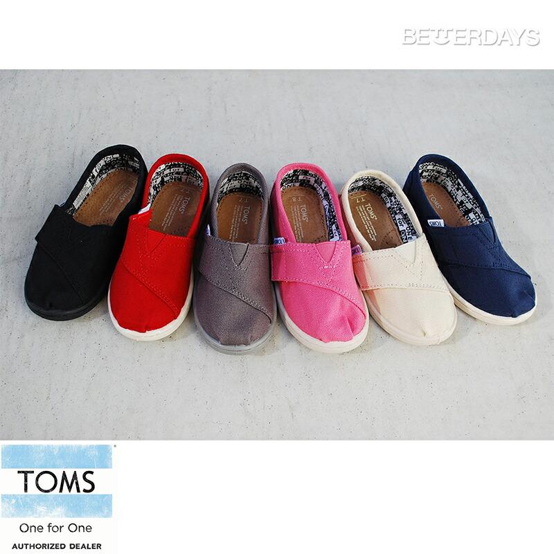TOMS(シューズ) スリッポン キッズ TOMS トムス トムズ TINY TOMS(シューズ) スリッポン キッズ TOMS トムス トムズ TINY