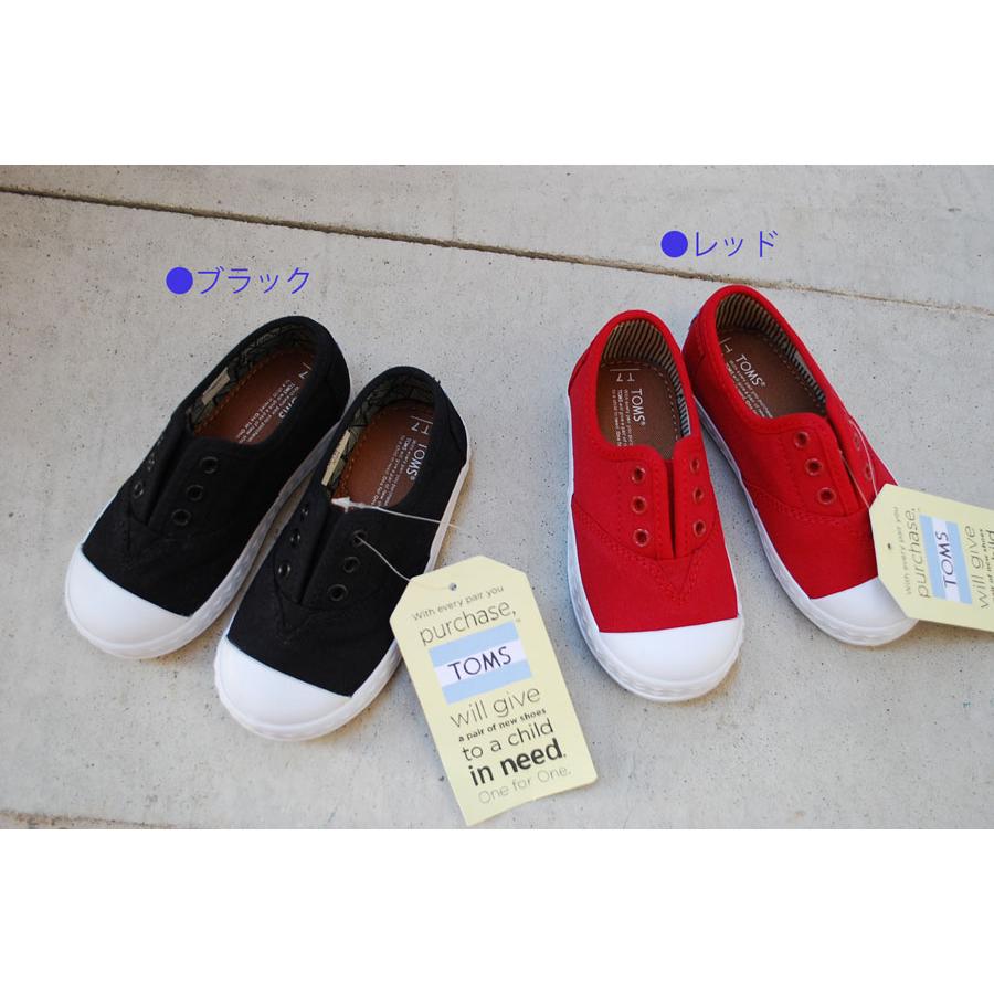 TOMS（トムス） スリッポン キッズ トムズ TINY-ORIGINAL CLASSICS