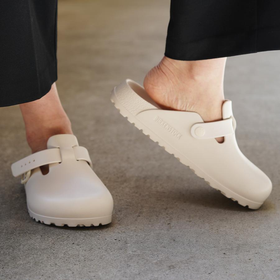 【未使用級✨】BIRKENSTOCK ボストン EVA ホワイト 男女兼用 BIRKENSTOCK（ビルケンシュトック） ボストン EVA ユニセックス ナロー