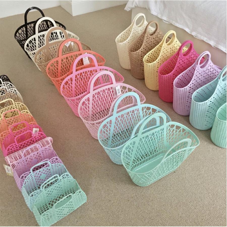 Sun Jellies（サンジェリーズ） カゴバッグ レトロバスケット バッグ