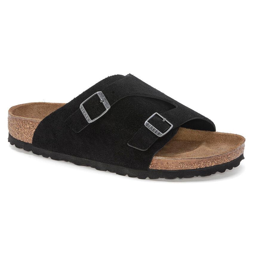 2002　ビルケンシュトック　チューリッヒ　28cm　黒　レザーブラック　ナロー BIRKENSTOCK（ビルケンシュトック） チューリッヒ スエードレザー