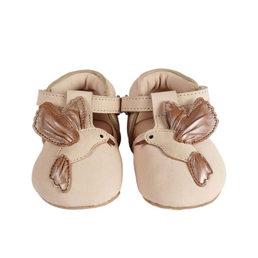 シューズ ベビー ファーストシューズ ハミングバード ハチドリ レザー アニマルシューズ ドンシェ 本革 Franny Shoes Hummingbird DONSJE【国内正規品】1041003の画像