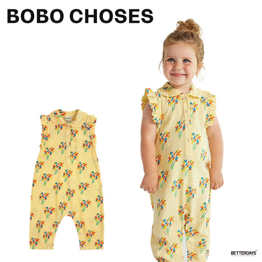 BOBO CHOSES（ボボショーズ） ロンパース ベビー キッズ ノースリーブ