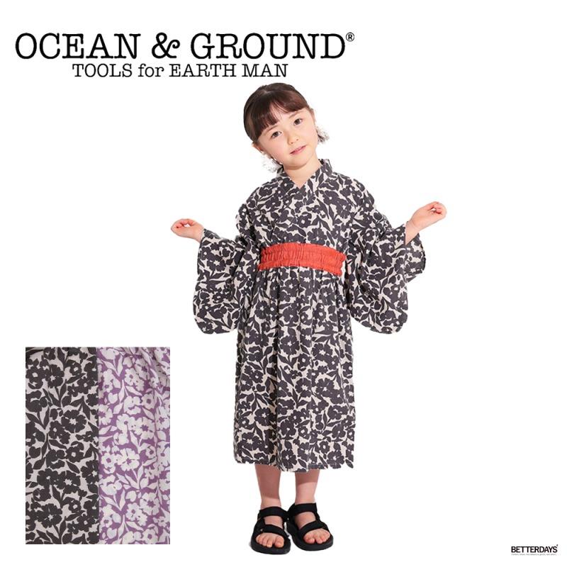 Ocean&Ground（オーシャンアンドグラウンド） 浴衣ワンピース キッズ