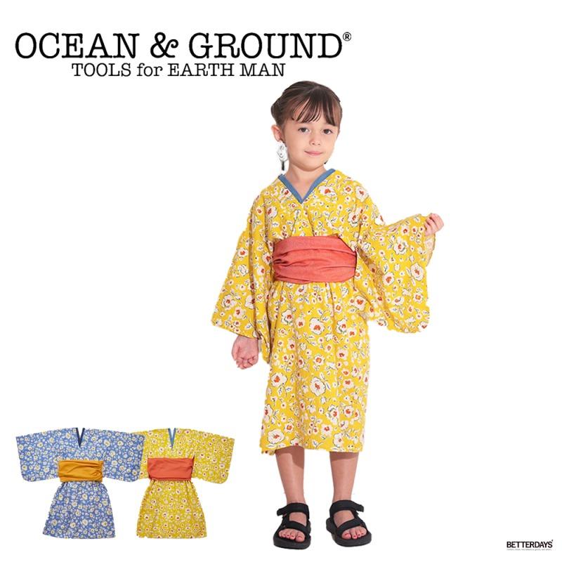 Ocean&Ground（オーシャンアンドグラウンド） 浴衣ワンピース キッズ