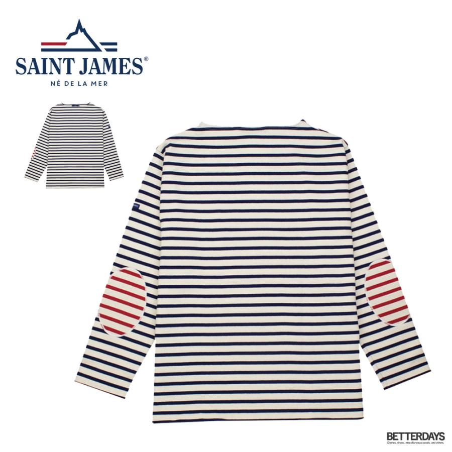 SAINT JAMES（セントジェームス） ウェッソン エルボーパッチ ボート