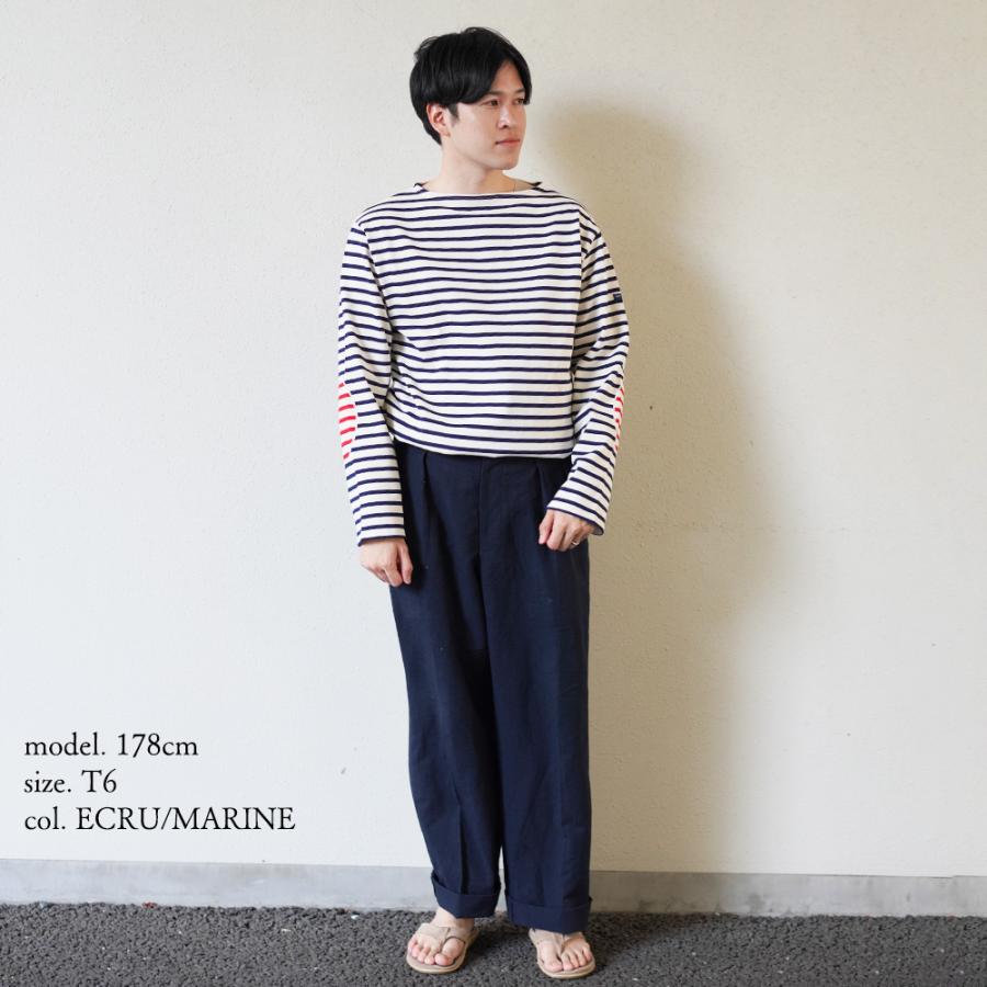 SAINT JAMES（セントジェームス） ウェッソン エルボーパッチ ボート