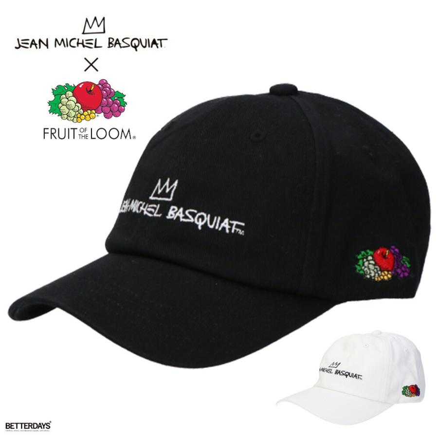 キャップ おしゃれ レディース メンズ 帽子 フルーツオブザルーム バスキア Basquiat Emb Low Cap 国内正規販売店 Fruit Of The Loom Better Days ベターデイズ 通販 Yahoo ショッピング