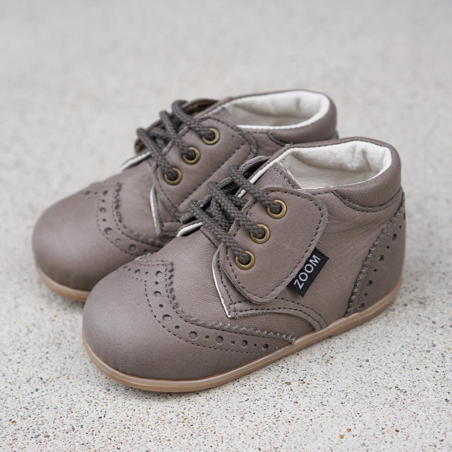 ズーム（ZOOM） シューズ ベビー ベルクロ ウィングチップ Wing tip