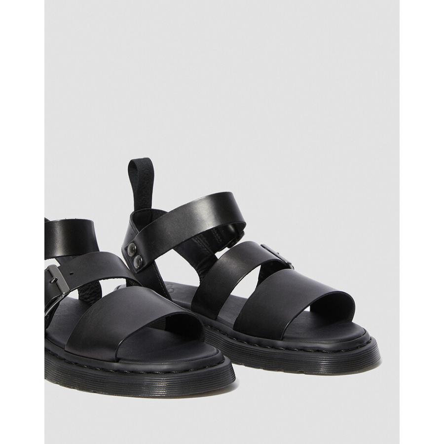 極美品　ドクターマーチン　グリフォン　サンダル　ブラック Dr.Martens（ドクターマーチン） サンダル グリフォン Dr.Martens